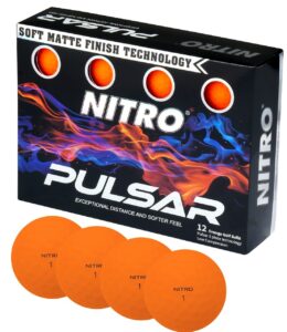 Nitro Pulsar High Visibility Golf Ball