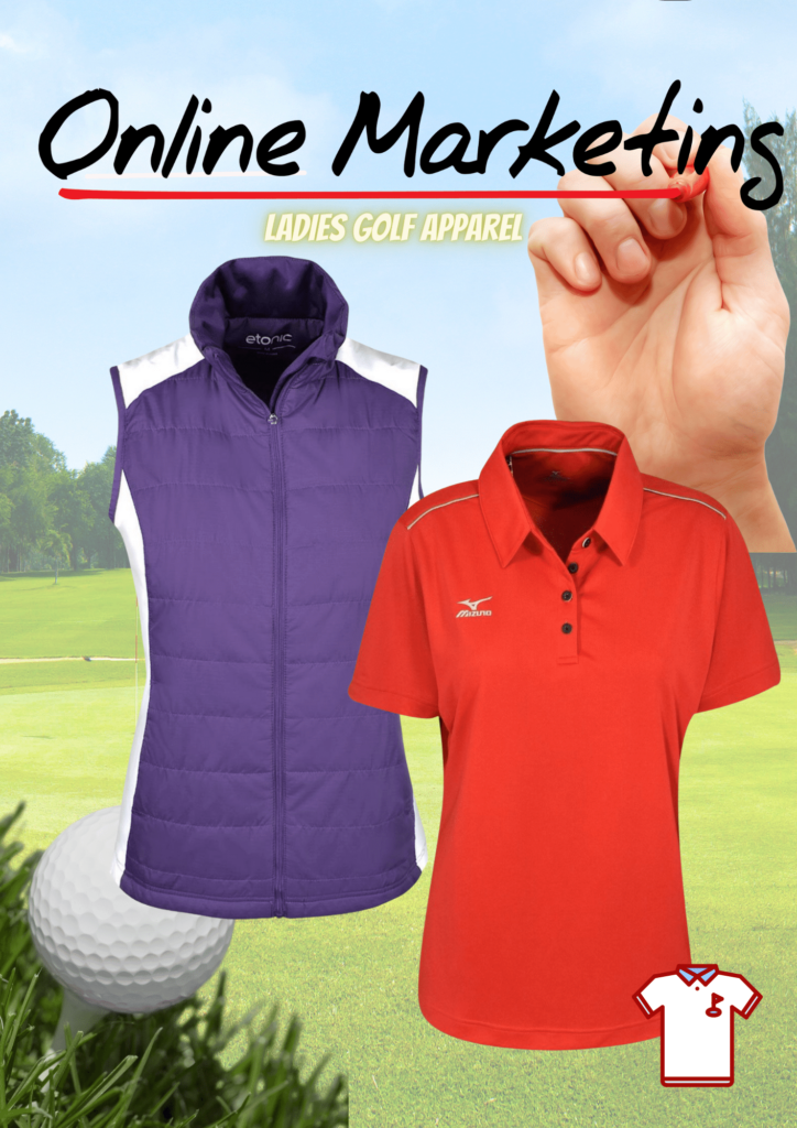 Golf ladies apparel marketing
