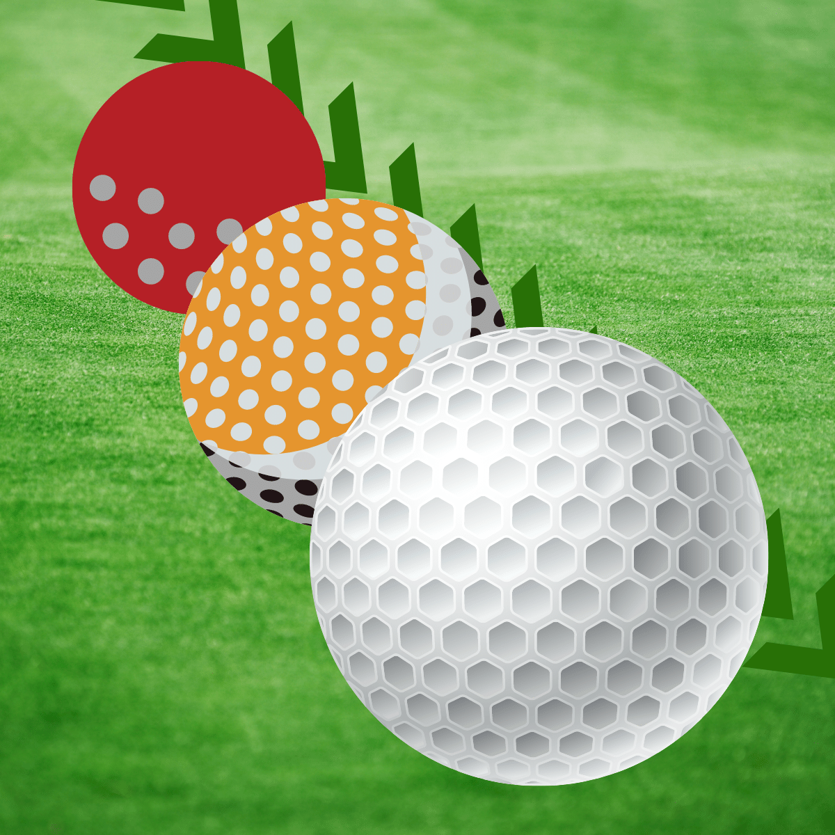 Golf content golf ball layers